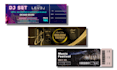 design magnificent tickets or raffle ticket