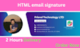 Create Clickable Html Professional Email Signatures