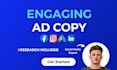 write the perfect ad copy for facebook, instagram, linkedin ads