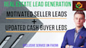 pull cash buyer and motivated seller leads with skip tracing