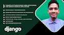 create a python django web application