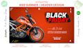 do premium quality header image,billboard,cover,web banners