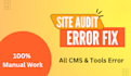 fix semrush ahref moz search console site audit errors for higher ranking