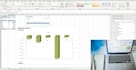 create pivot tables and pivot charts so you can select the data that you need