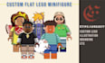 create custom lego character design
