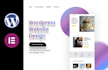 create a wordpress landing page with the elementor pro