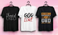 do christian bible verse t shirt design