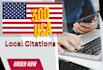 do 300 USA top local citations for local business rangking
