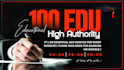 high da 100 education manual SEO backlinks link building