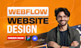 design or develop webflow website, webflow expert, figma to webflow