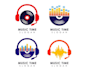 do elegant music logo design with unlimited revision