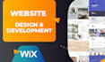 design your modern  wix website