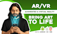 custom ar apps for web, ios or android using unity and webar