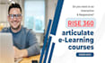 make interactive elearning course using articulate rise 360