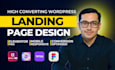 create high converting landing page using elementor