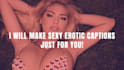 make captioned erotica for you