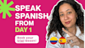 be your spanish teacher, spanish lessons