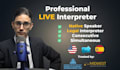 be your live english and spanish interpreter and translator