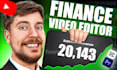 edit finance youtube videos for high retention in a day
