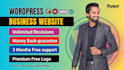 create responsive wordpress business website design