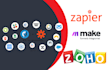 automate your workflow with zapier or integromat