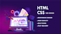 do creative  website design using HTML CSS bootstrap