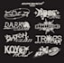 design  y2k grunge streetwear logo