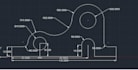 create 2d engineering drawings, mechanical drawings, technical drawings