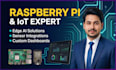 develop custom raspberry pi, iot and edge ai projects