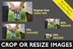 crop or resize images for your blog, website or social media