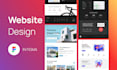create a responsive website design in figma