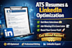write a powerful CV, and linkedin profile optimization