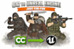 just for fun make your 3d character live in game mode
