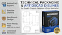 design professional product packaging and precise artioscad dielines