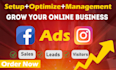 be your instagram and facebook wizard manager