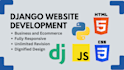 do web development using python django and flask