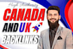 provide high da authority dofollow canadian and UK SEO backlinks for canada UK