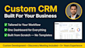 build a fully custom CRM system tailored to your business