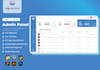 design clean dashboard, web application, admin panel UI
