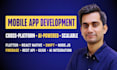 develop ai mobile app, react native and flutter