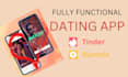 develop dating app clone like tinder, hinge and bumble