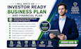 write an investor ready business plan and financial plan
