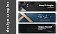 design a professional linkedin banner or background