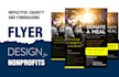 design impactful charity and fundraising flyers for nonprofits
