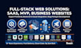 do full stack website development, frontend development, backend development