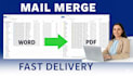 do mail merge to separate pdfs with custom file names and folder locations