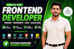 be your front end developer in website development