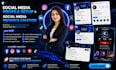 setup and customize an impressive social media presence