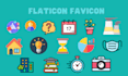 design flaticon, line icon, app icon