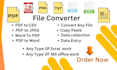 do efficient file conversion and PDF document transfer